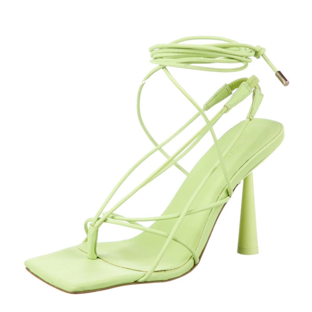 GIA BORGHINI Rosie 6 green sandals